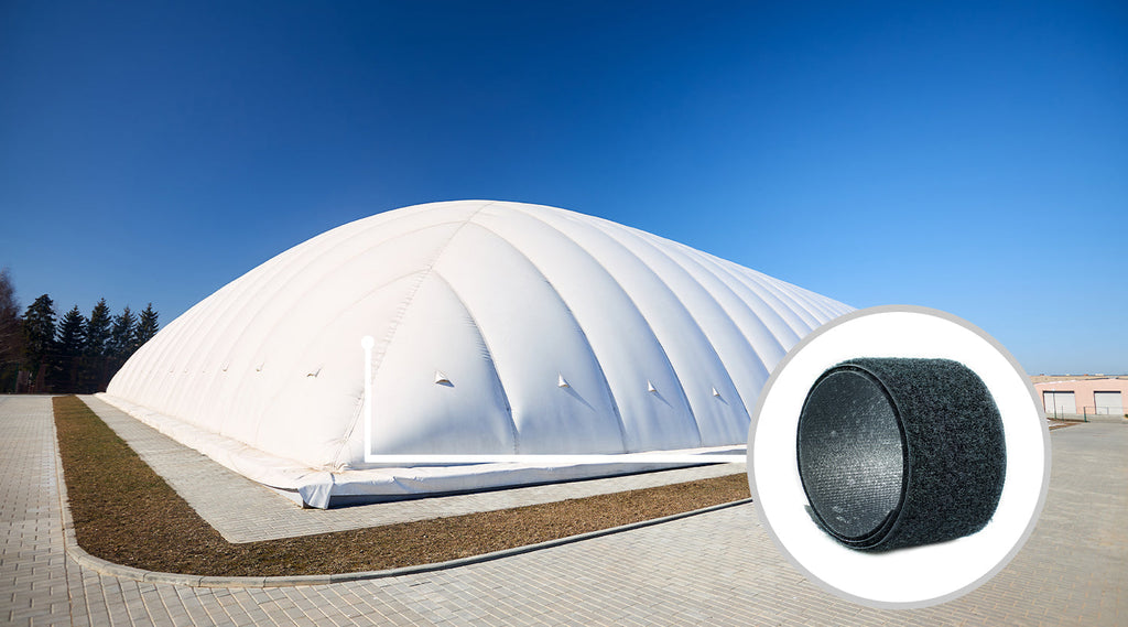 Air Domes using Weldable Hook & Loop Technology