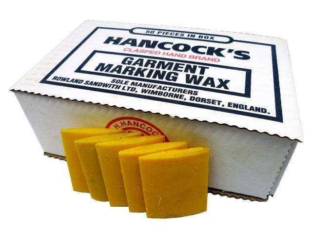 Hancocks Garment Marking Wax - Box of 50