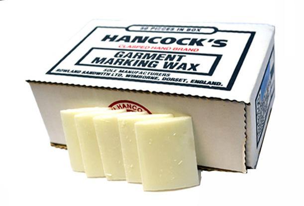 Hancocks Garment Marking Wax - Box of 50