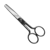 Pair of scissors on a white background