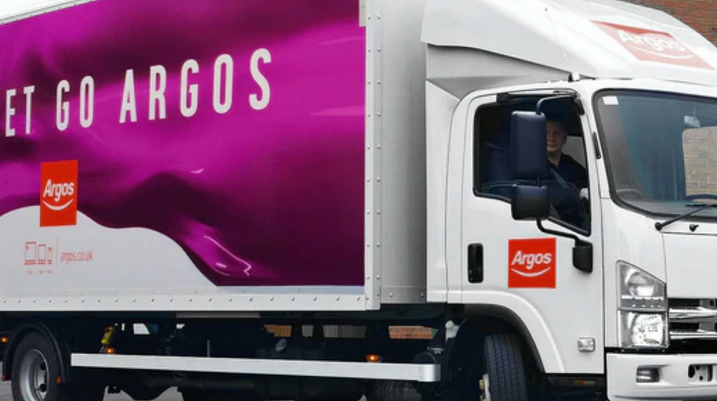 An argos truck 