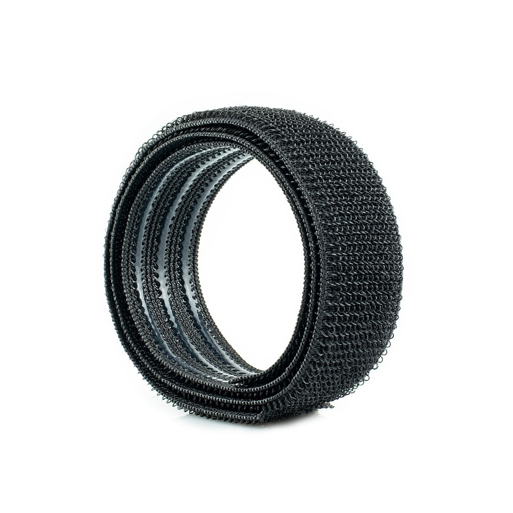 Black Silicone Backed Hook & Loop Tape